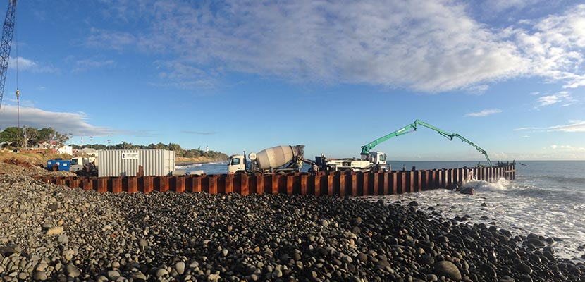 Emissaires de rejet des eaux Sainte Suzanne